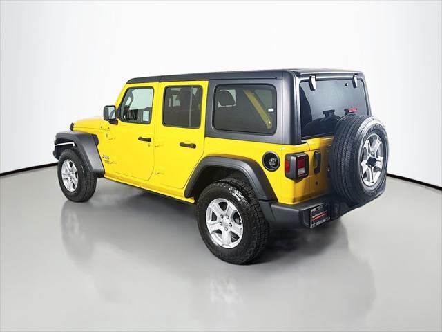 used 2020 Jeep Wrangler Unlimited car, priced at $29,884