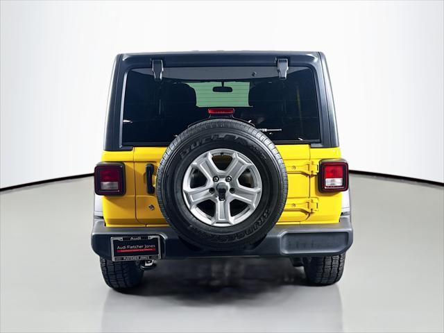 used 2020 Jeep Wrangler Unlimited car, priced at $29,884