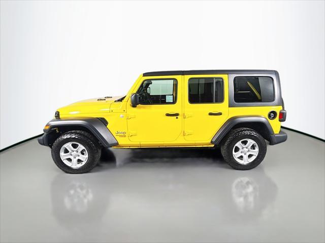 used 2020 Jeep Wrangler Unlimited car, priced at $29,884