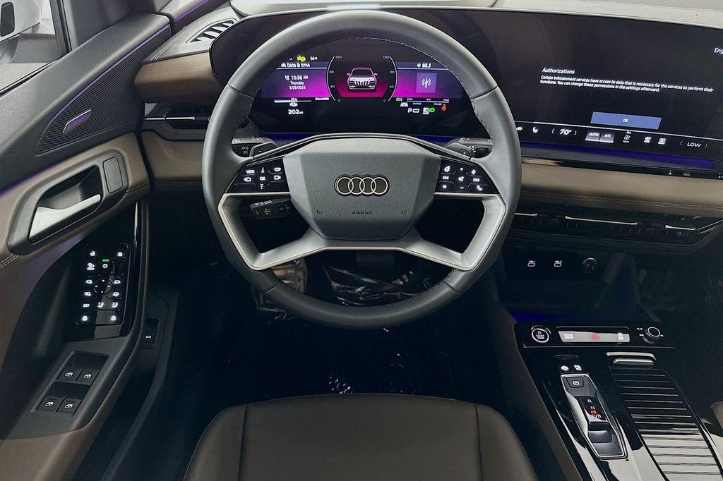 new 2025 Audi Q6 e-tron car, priced at $74,450