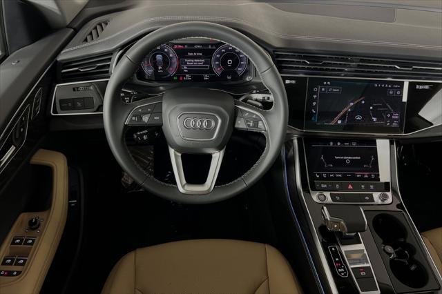 new 2025 Audi Q8 car, priced at $84,325