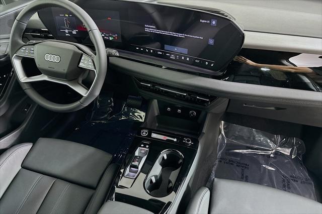 new 2025 Audi Q6 e-tron car, priced at $74,830