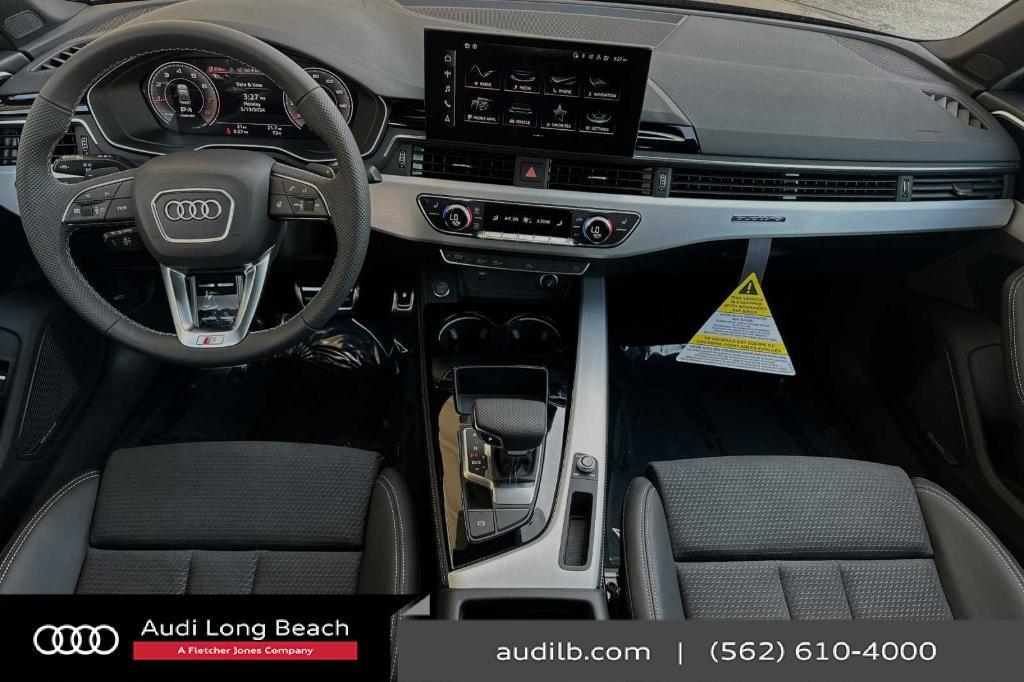 new 2024 Audi A4 car, priced at $50,185