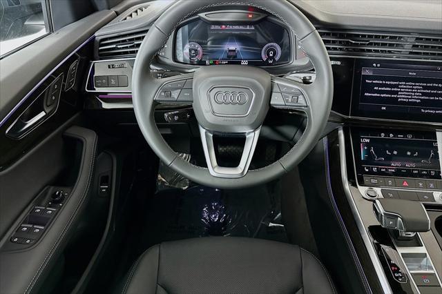 new 2025 Audi Q8 car, priced at $84,925