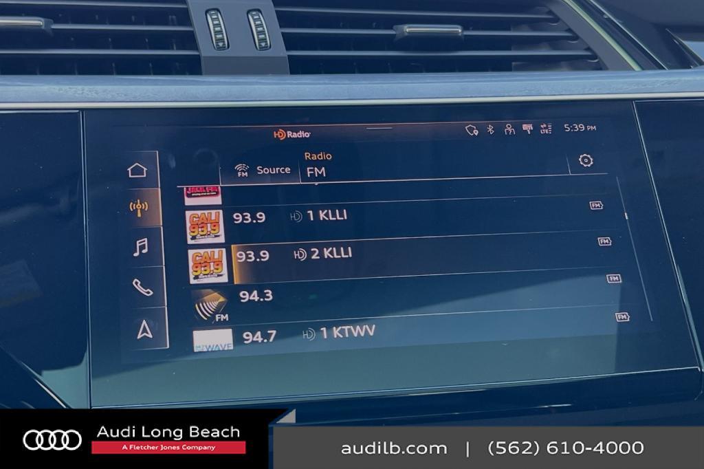 used 2024 Audi Q8 e-tron car, priced at $69,694