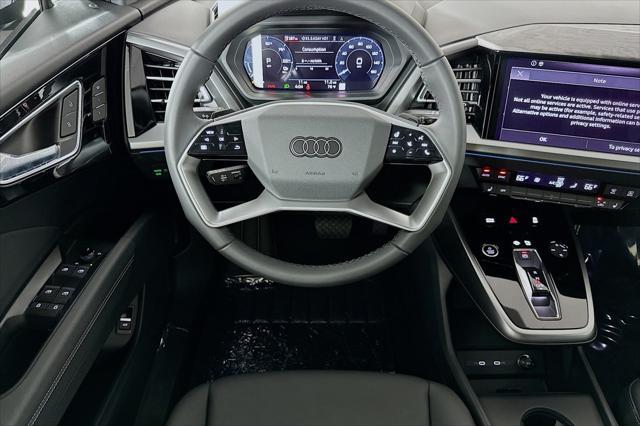 new 2025 Audi Q4 e-tron car, priced at $62,835