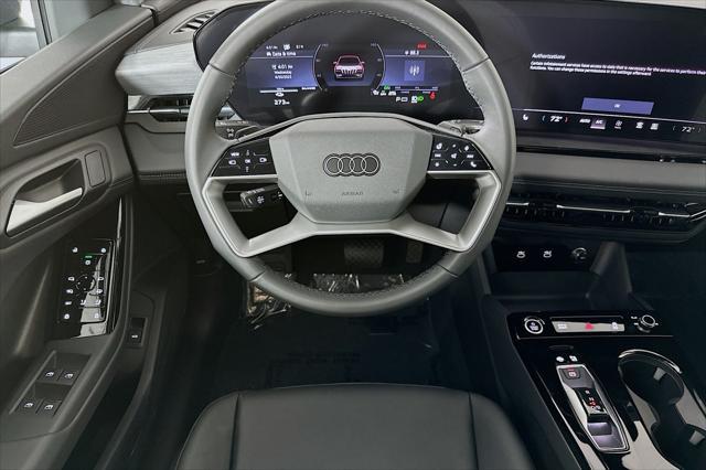 new 2025 Audi Q6 e-tron car, priced at $70,155
