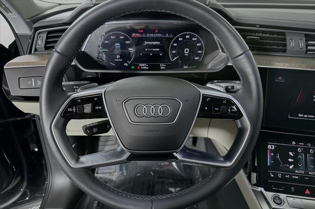 used 2024 Audi Q8 e-tron car, priced at $47,992