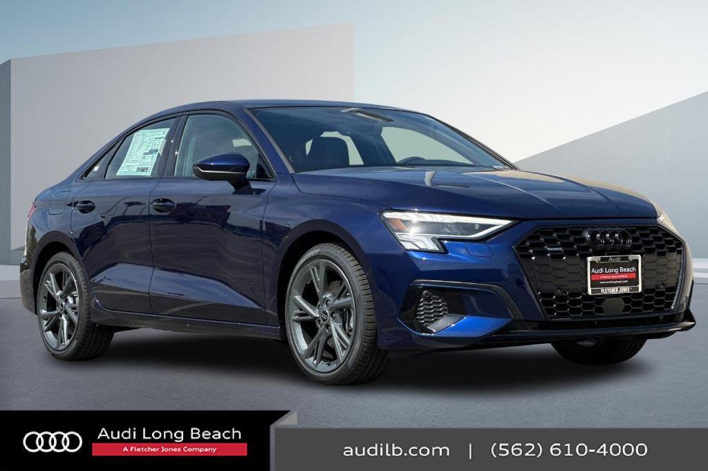 new 2024 Audi A3 car, priced at $43,490