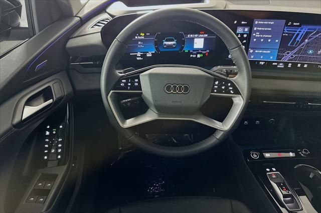 new 2025 Audi Q6 e-tron car, priced at $76,540