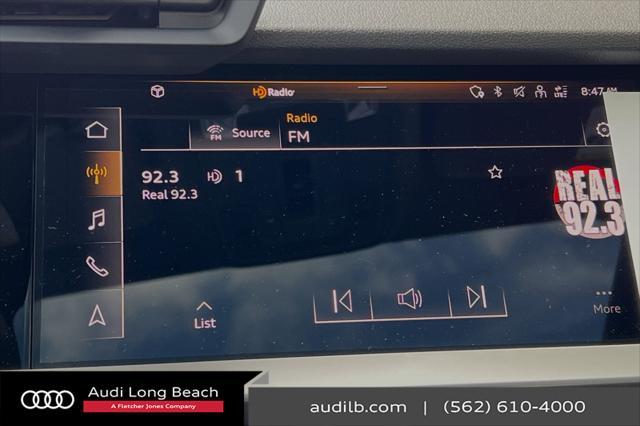 used 2024 Audi A3 car, priced at $31,994