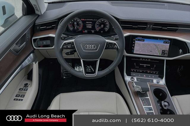new 2024 Audi A6 car, priced at $67,425