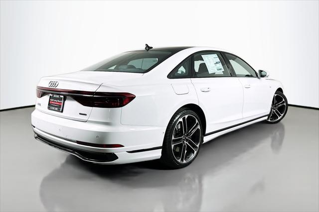 new 2025 Audi A8 car, priced at $100,545