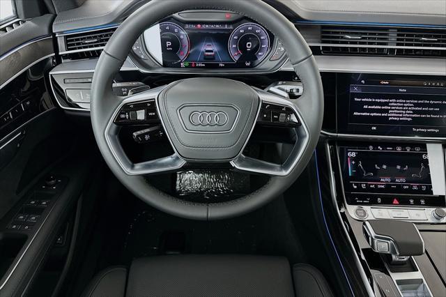 new 2025 Audi A8 car, priced at $100,545