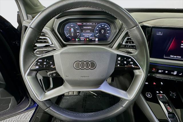 used 2023 Audi Q4 e-tron car, priced at $32,594