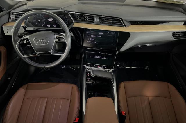 used 2024 Audi Q8 e-tron car, priced at $55,483