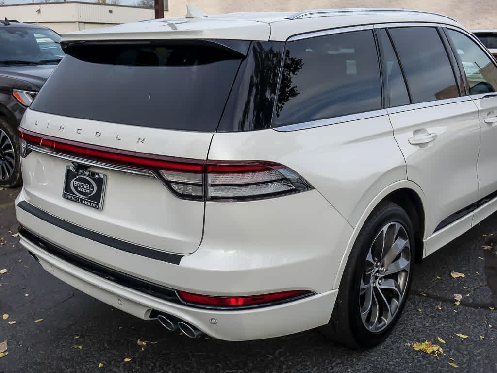 used 2022 Lincoln Aviator car, priced at $43,233