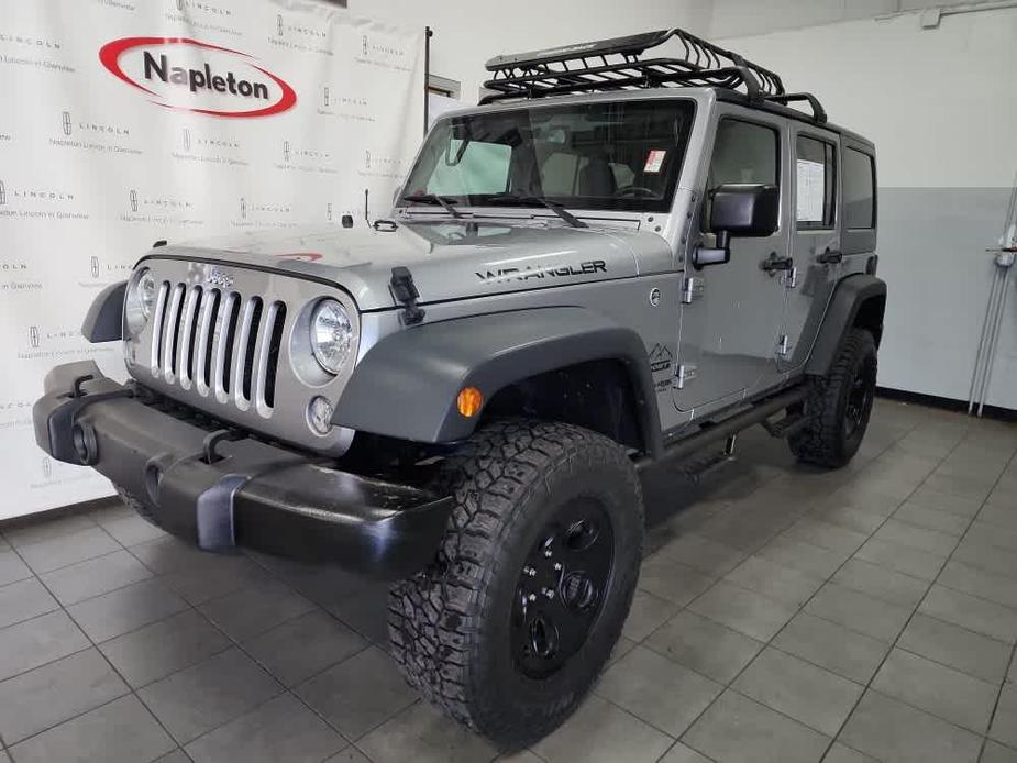 used 2018 Jeep Wrangler JK Unlimited car, priced at $25,334