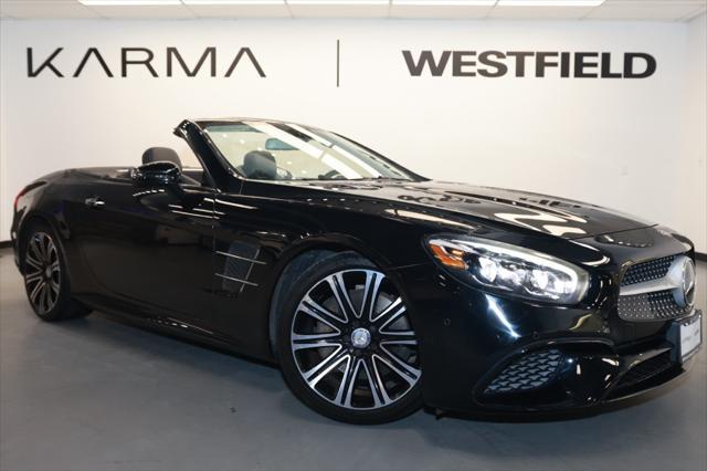 used 2017 Mercedes-Benz SL 450 car, priced at $42,483