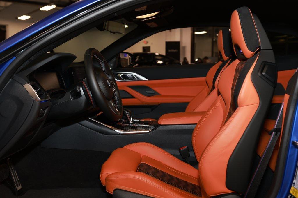 used 2022 BMW M4 car, priced at $75,350