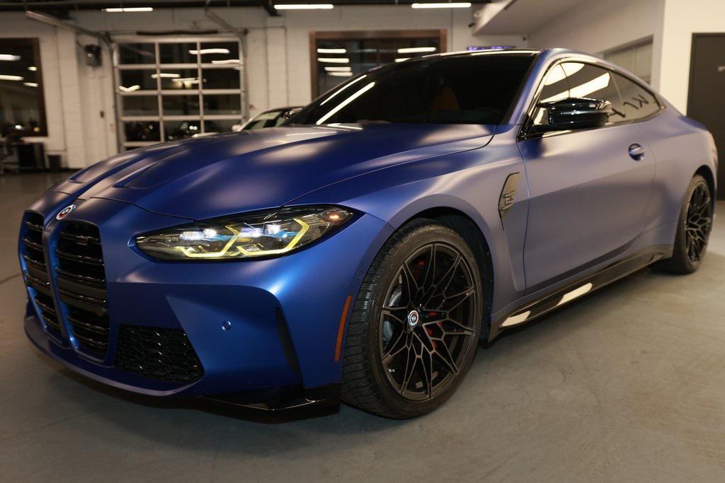 used 2022 BMW M4 car, priced at $75,350