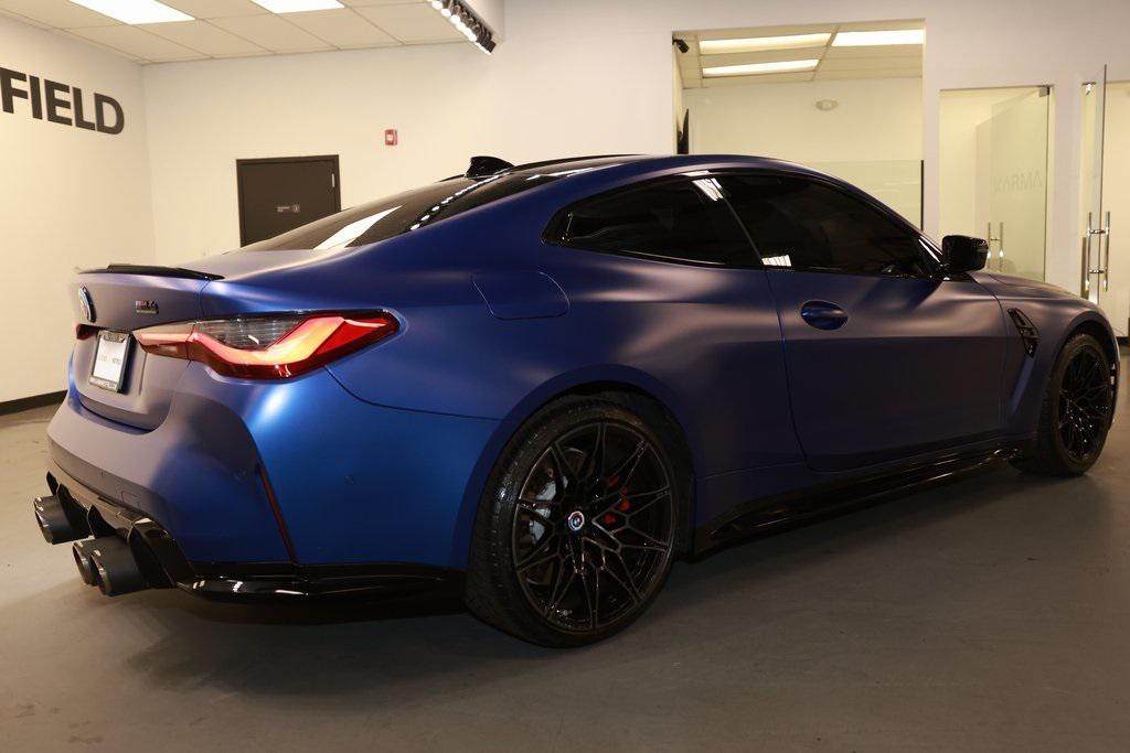 used 2022 BMW M4 car, priced at $75,350