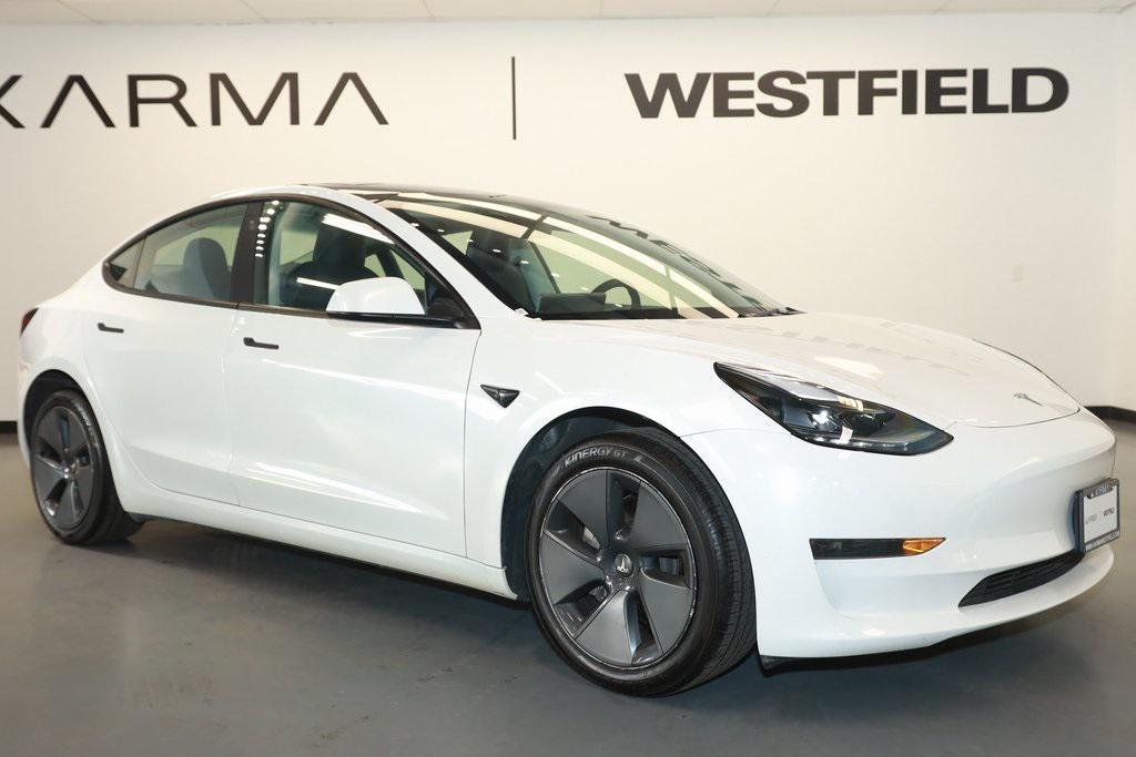 used 2023 Tesla Model 3 car, priced at $22,743