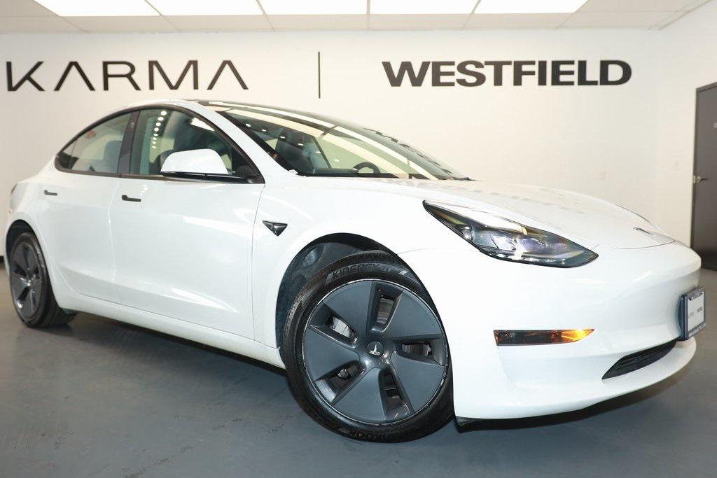 used 2023 Tesla Model 3 car, priced at $22,743