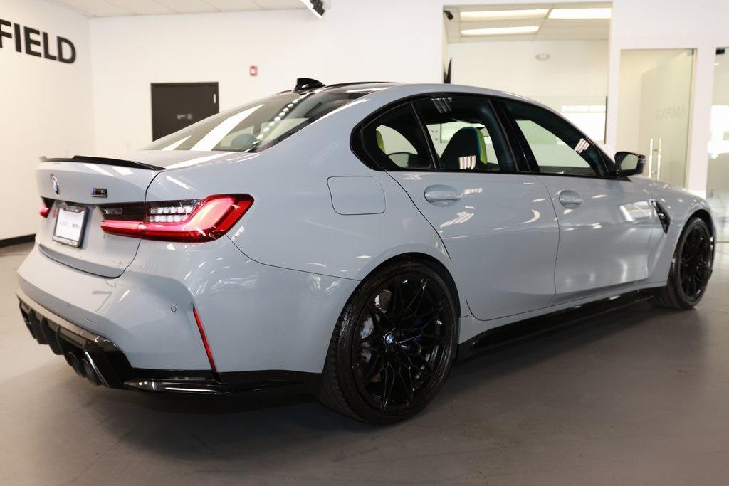 used 2022 BMW M3 car, priced at $69,652