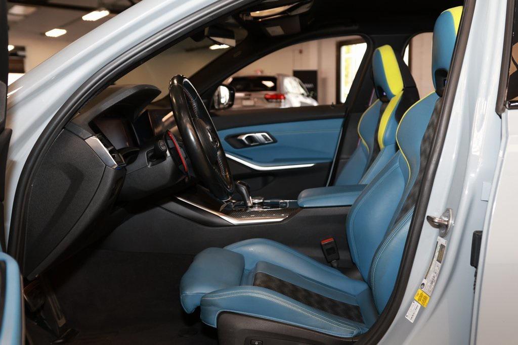 used 2022 BMW M3 car, priced at $69,652