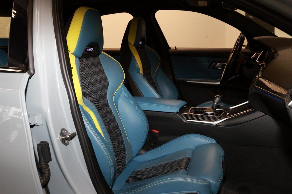 used 2022 BMW M3 car, priced at $69,652