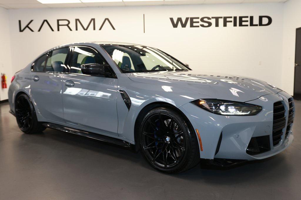 used 2022 BMW M3 car, priced at $69,652