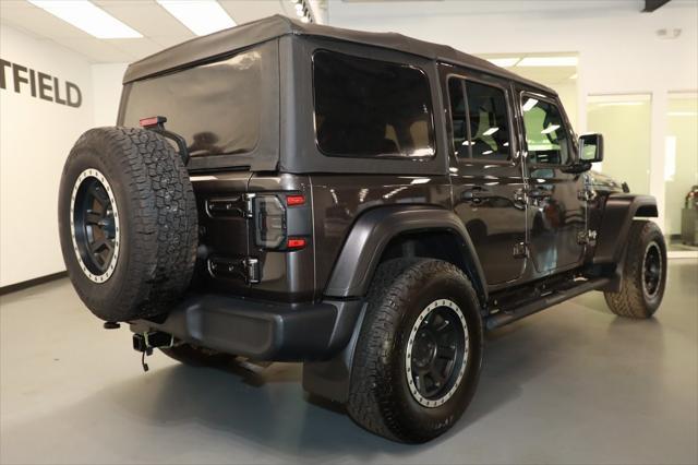 used 2019 Jeep Wrangler Unlimited car, priced at $21,019