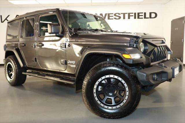 used 2019 Jeep Wrangler Unlimited car, priced at $21,019