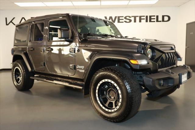 used 2019 Jeep Wrangler Unlimited car, priced at $21,019