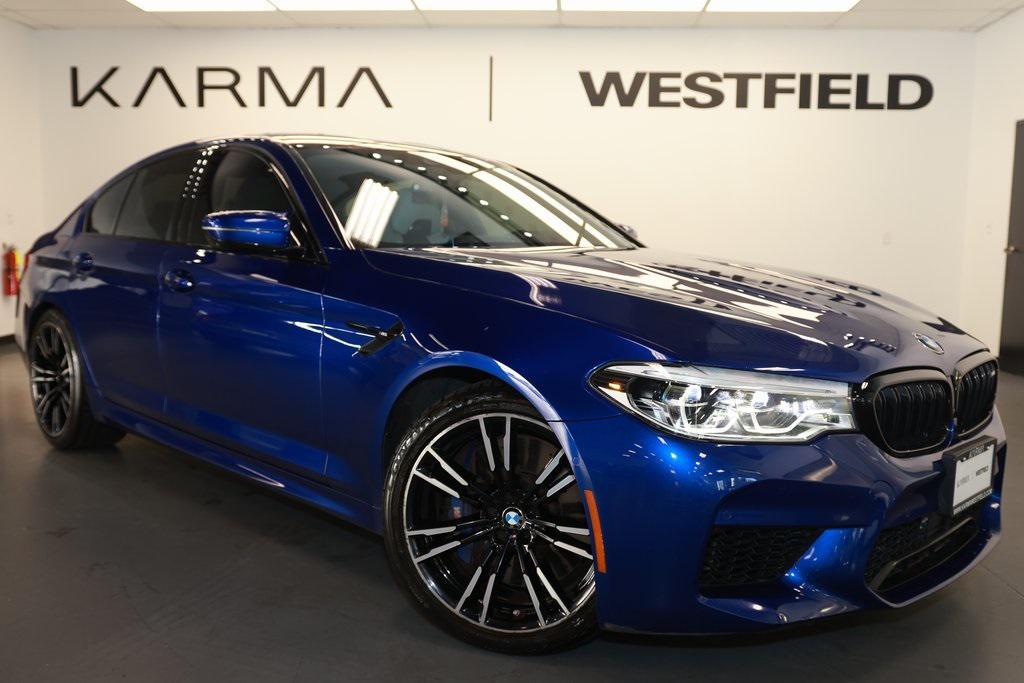 used 2019 BMW M5 car, priced at $49,859