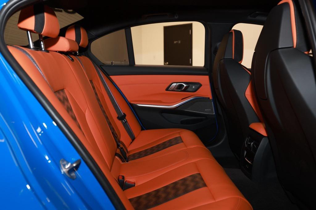 used 2022 BMW M3 car, priced at $89,128