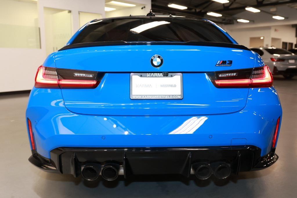 used 2022 BMW M3 car, priced at $89,128