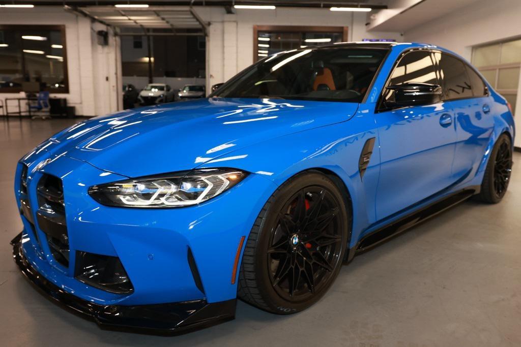 used 2022 BMW M3 car, priced at $89,128