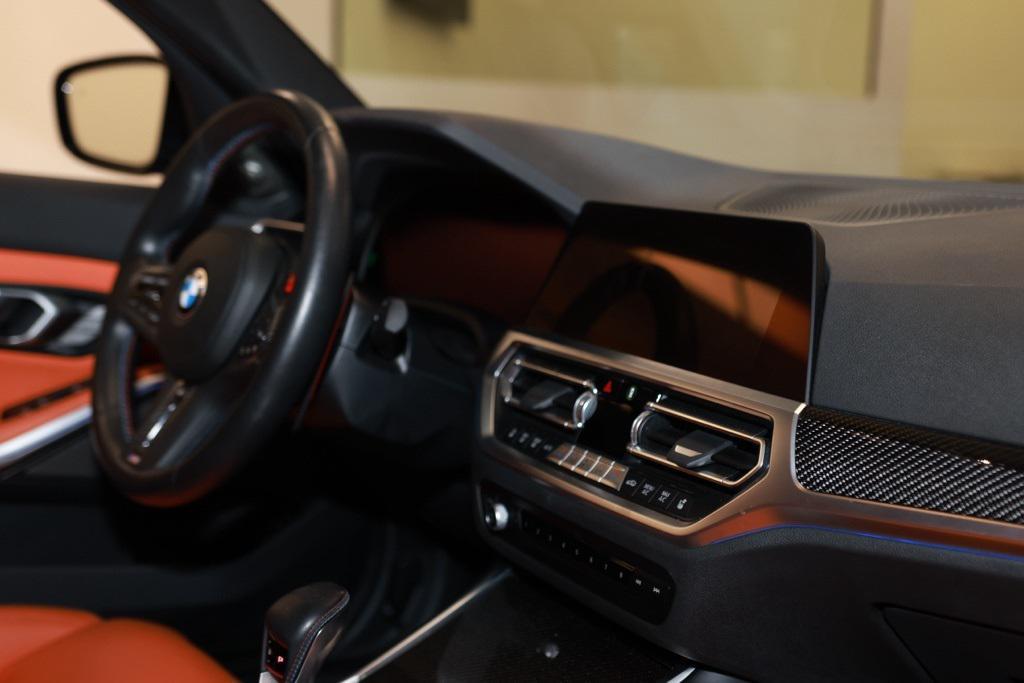 used 2022 BMW M3 car, priced at $89,128