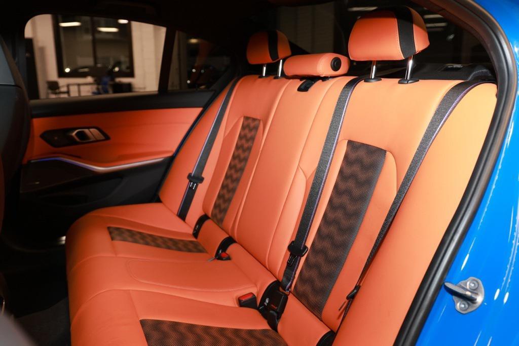 used 2022 BMW M3 car, priced at $89,128