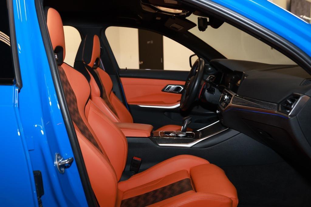used 2022 BMW M3 car, priced at $89,128