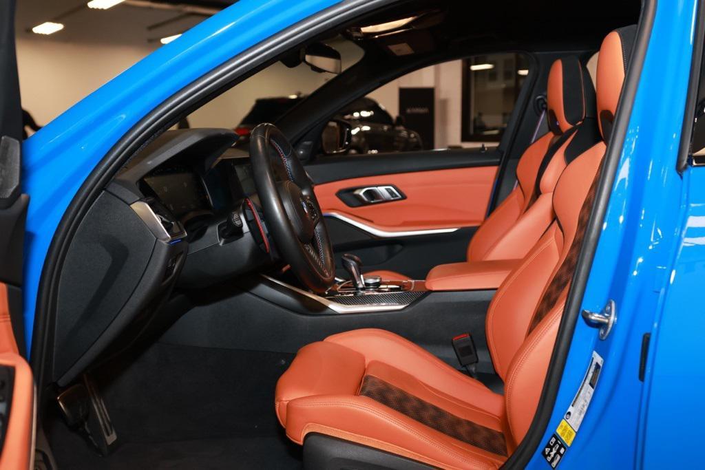 used 2022 BMW M3 car, priced at $89,128