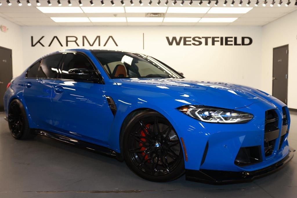used 2022 BMW M3 car, priced at $89,128