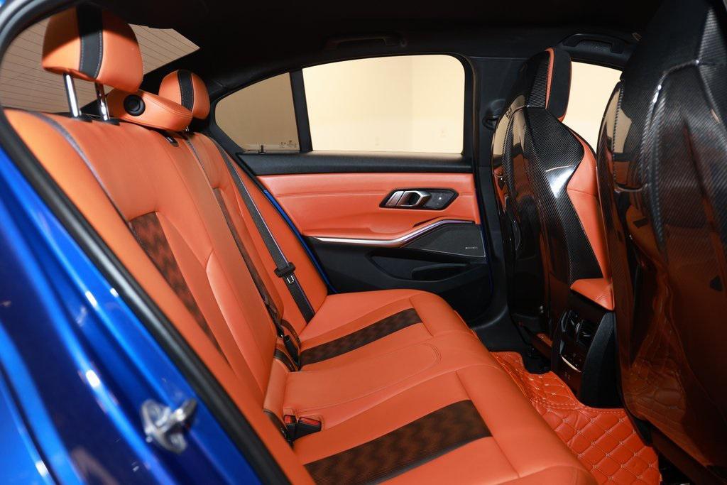 used 2021 BMW M3 car, priced at $60,255