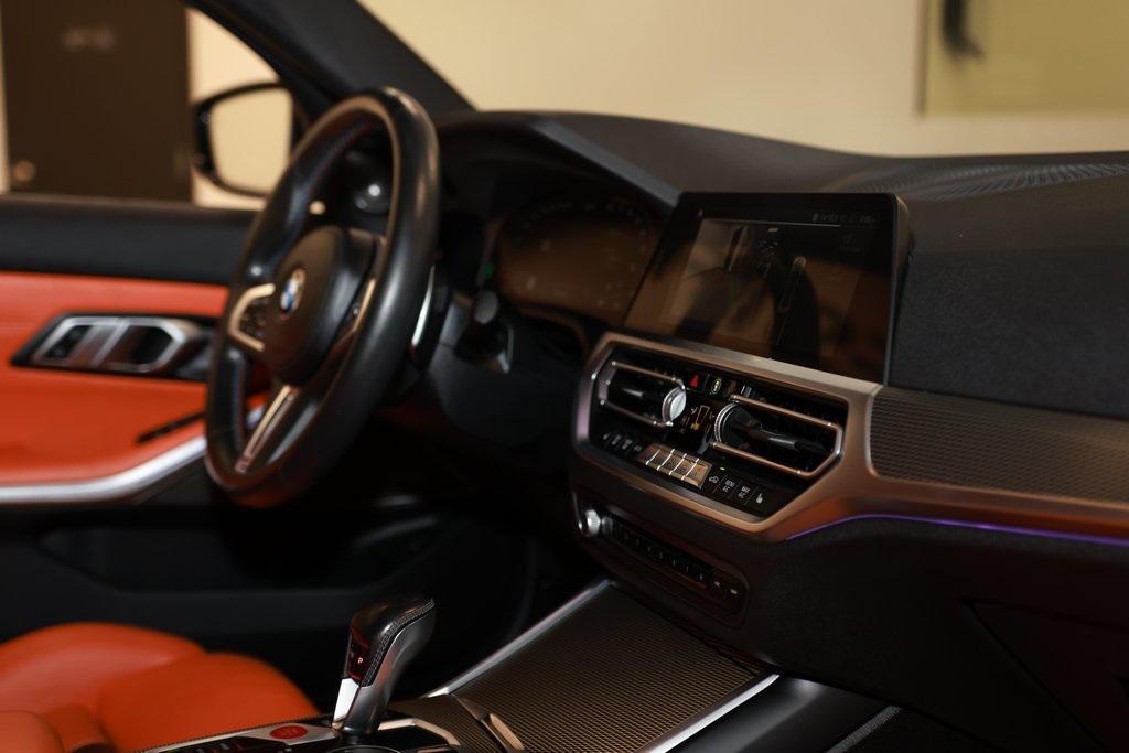 used 2021 BMW M3 car, priced at $60,255
