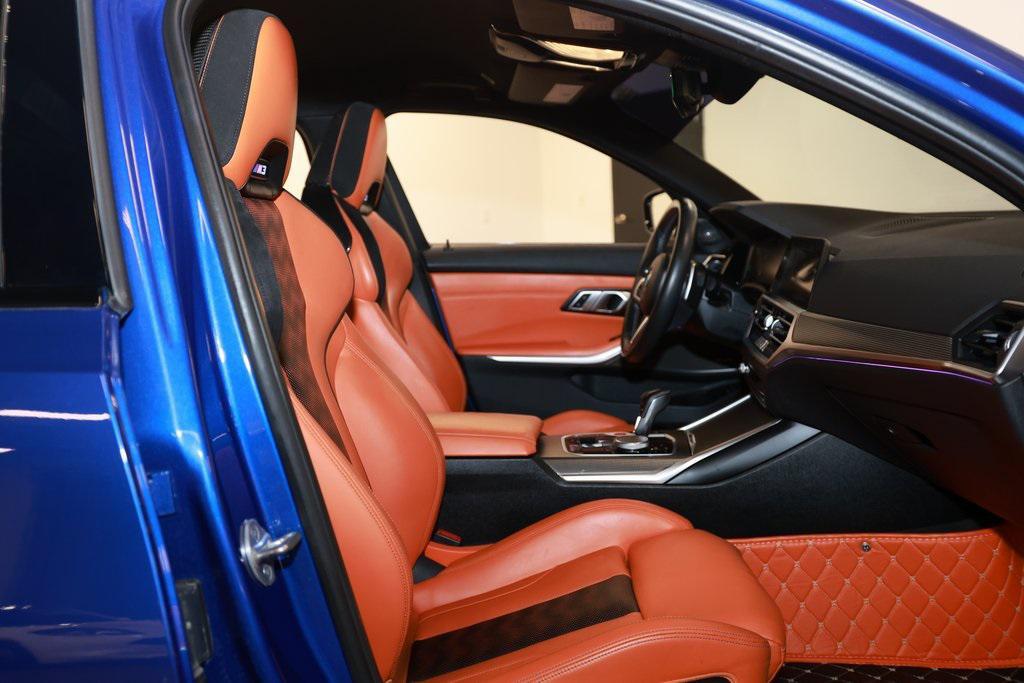 used 2021 BMW M3 car, priced at $60,255