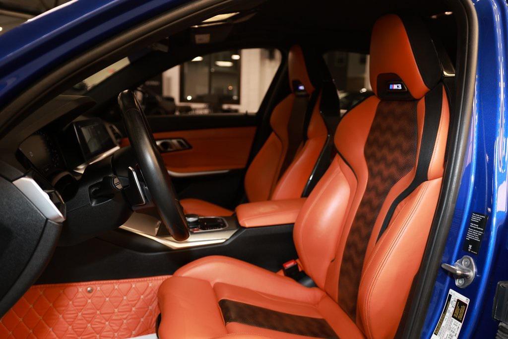 used 2021 BMW M3 car, priced at $60,255