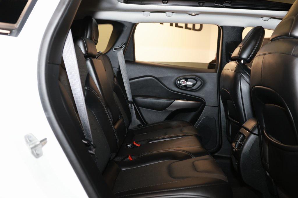 used 2021 Jeep Cherokee car, priced at $17,412