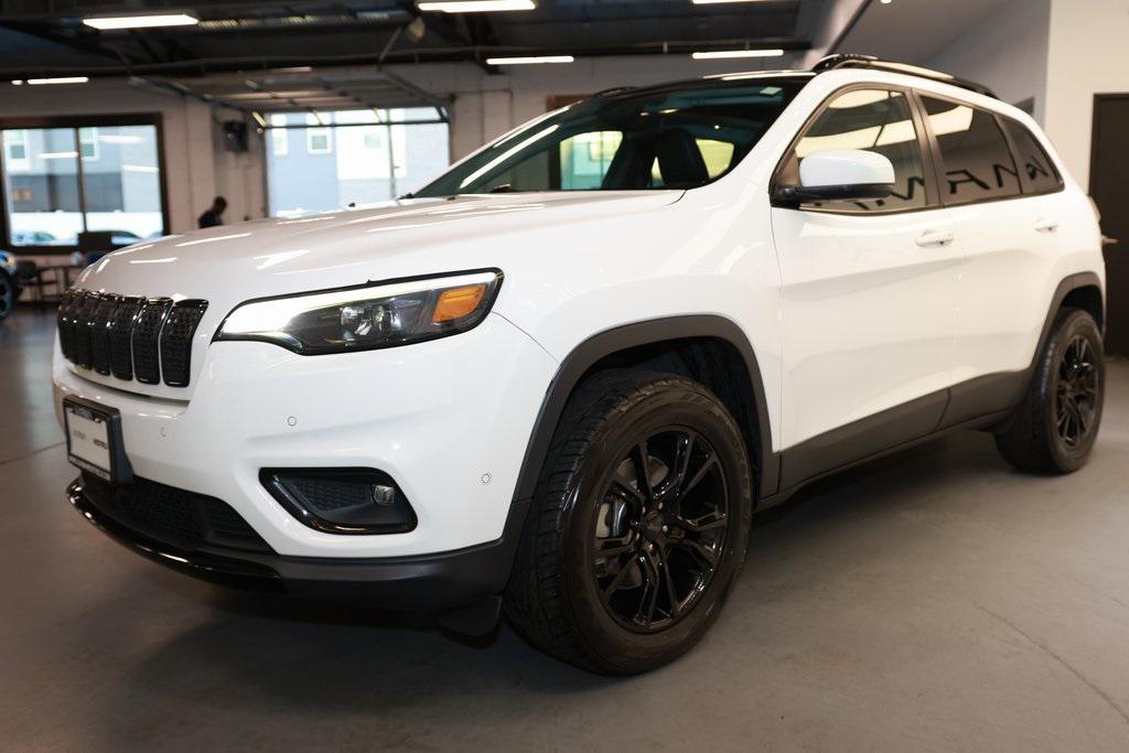 used 2021 Jeep Cherokee car, priced at $17,412